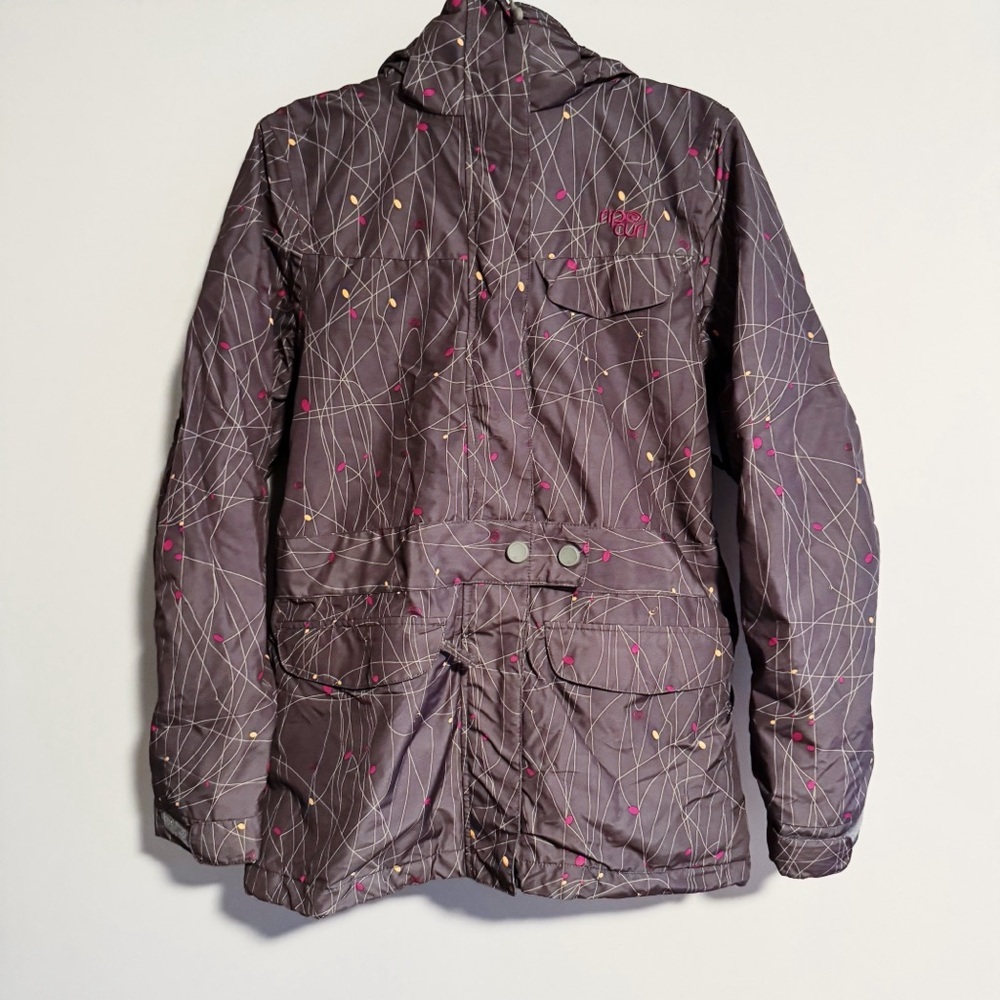 Rip Curl - Grey Printed Winter Ski Snow Jacket